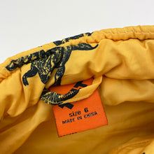 Load image into Gallery viewer, Boys Tilt, yellow puffer vest, dinosaurs, GUC, size 6,  