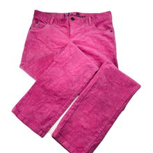 Load image into Gallery viewer, Girls Pumpkin Patch, pink stretch corduroy pants, adjustable, Inside leg: 71cm, FUC, size 12,  