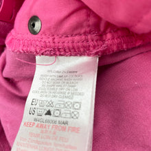 Load image into Gallery viewer, Girls Pumpkin Patch, pink stretch corduroy pants, adjustable, Inside leg: 71cm, FUC, size 12,  
