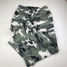Load image into Gallery viewer, Boys Fun Mode, lined lightweight cargo pants, elasticated, Inside leg: 51cm, GUC, size 10,  