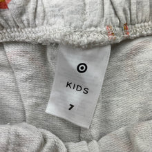 Load image into Gallery viewer, Girls Target, grey cotton shorts, elaticated, FUC, size 7,  
