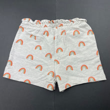 Load image into Gallery viewer, Girls Target, grey cotton shorts, elaticated, FUC, size 7,  