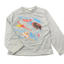 Load image into Gallery viewer, Boys PLANES, grey long sleeve top, FUC, size 5,  
