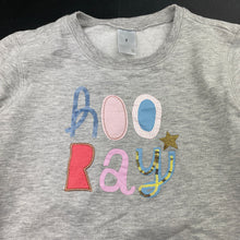 Load image into Gallery viewer, Girls Target, grey fleece lined sweater / jumper, GUC, size 7,  
