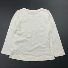 Load image into Gallery viewer, Girls Favourites, organic cotton long sleeve t-shirt / top, EUC, size 4,  