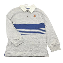 Load image into Gallery viewer, Boys Target, grey marle long sleeve polo top, NEW, size 6,  