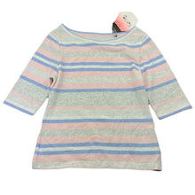 Load image into Gallery viewer, Girls Future You, wide neck soft feel striped top, NEW, size 10,  