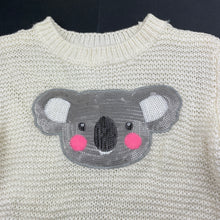 Load image into Gallery viewer, Girls Target, knitted sweater / jumper, koala, GUC, size 3,  