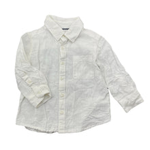 Load image into Gallery viewer, Boys Anko, linen/cotton long sleeve shirt, EUC, size 1,  