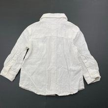 Load image into Gallery viewer, Boys Anko, linen/cotton long sleeve shirt, EUC, size 1,  