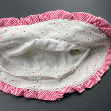 Load image into Gallery viewer, Girls Billy Lids, floral cotton bucket hat, FUC, size 00-0,  