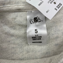 Load image into Gallery viewer, Girls H&amp;T, lightweight grey/silver metallic sweater, NEW, size 5,  
