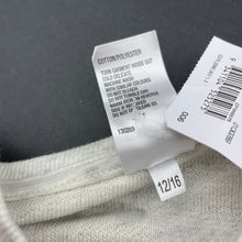 Load image into Gallery viewer, Girls H&amp;T, lightweight grey/silver metallic sweater, NEW, size 5,  