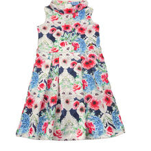 Load image into Gallery viewer, Girls Sista, floral sleeveless dress, GUC, size 5, L: 60cm