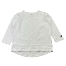 Load image into Gallery viewer, unisex Bonds, white cotton long sleeve top, EUC, size 4,  