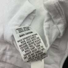 Load image into Gallery viewer, unisex Bonds, white cotton long sleeve top, EUC, size 4,  