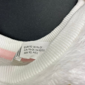 Girls H&M, soft fleece sweater / jumper, GUC, size 2,  