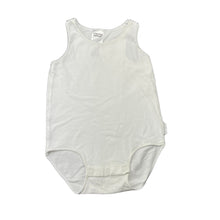 Load image into Gallery viewer, unisex Bonds, white stretchy singletsuit / romper, FUC, size 00,  