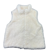Load image into Gallery viewer, Girls Mango, lined soft feel faux fur vest, EUC, size 6,  
