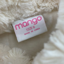 Load image into Gallery viewer, Girls Mango, lined soft feel faux fur vest, EUC, size 6,  