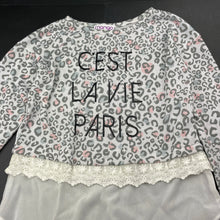 Load image into Gallery viewer, Girls Mango, lightweight knit long sleeve top, EUC, size 10,  