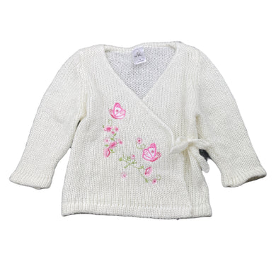 Girls Target, embroidered knitted cardigan / sweater, GUC, size 1,  