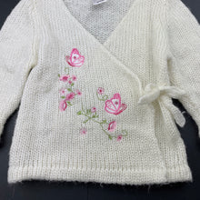 Load image into Gallery viewer, Girls Target, embroidered knitted cardigan / sweater, GUC, size 1,  