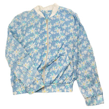 Load image into Gallery viewer, Girls hide &amp; SEEK, lightweight floral cotton zip up jacket, EUC, size 7,  