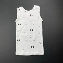 Load image into Gallery viewer, unisex Target, cotton singlet top, animals, EUC, size 0000,  