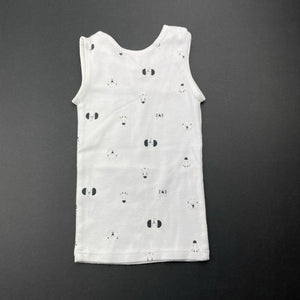 unisex Target, cotton singlet top, animals, EUC, size 0000,  