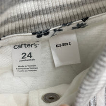 Load image into Gallery viewer, unisex Carters, lightly quilted varsity style sweater, NEW, size 2,  