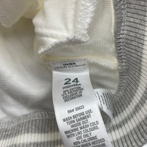 unisex Carters, lightly quilted varsity style sweater, NEW, size 2,  