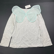 Load image into Gallery viewer, Girls Kids &amp; Co, cotton long sleeve top, butterfly wings, NEW, size 7,  
