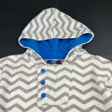Load image into Gallery viewer, unisex L&amp;D, terry hooded beach cover top, FUC, size 10,  