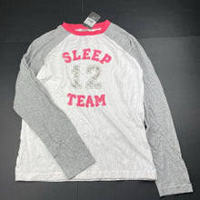 Load image into Gallery viewer, Girls Emerson, cotton long sleeve pyjama top, NEW, size 14,  