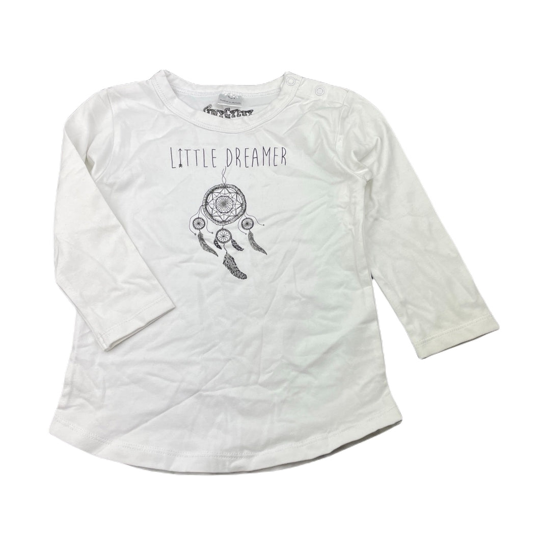 Girls TINY GYPSY, stretchy long sleeve top, dreamcatcher, EUC, size 2,  