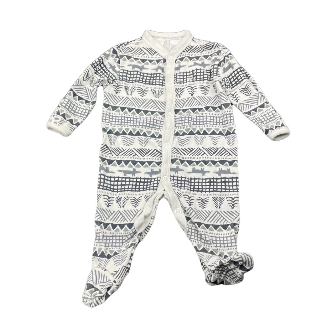 unisex Dymples, cotton coverall / romper, GUC, size 0000,  
