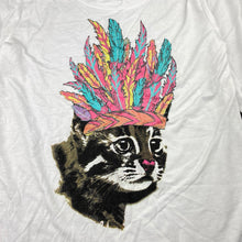 Load image into Gallery viewer, Girls Mango, lightweight long sleeve top, cat, NEW, size 10,  