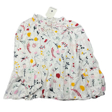 Load image into Gallery viewer, Girls Country Road, viscose long sleeve floral long sleeve top, NEW, size 6,  