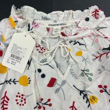 Load image into Gallery viewer, Girls Country Road, viscose long sleeve floral long sleeve top, NEW, size 6,  