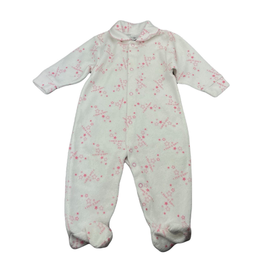 Girls Target, fleece coverall / romper, FUC, size 0,  