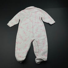 Load image into Gallery viewer, Girls Target, fleece coverall / romper, FUC, size 0,  