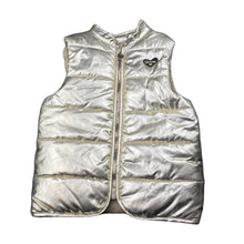 Load image into Gallery viewer, Girls Mooks, gold puffer vest / sleeveless jacket, EUC, size 6,  