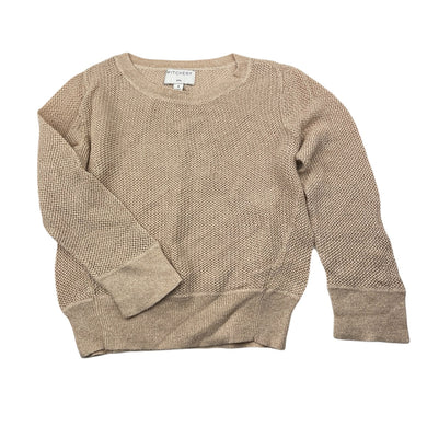 Girls Witchery, metallic gold lightweight sweater / jumper, EUC, size 4,  