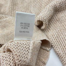 Load image into Gallery viewer, Girls Witchery, metallic gold lightweight sweater / jumper, EUC, size 4,  