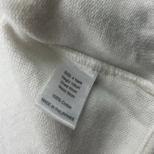 Load image into Gallery viewer, Girls Korango, white cotton cropped short sleeve cardigan, NEW, size 4,  