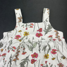 Load image into Gallery viewer, Girls Dymples, floral summer romper, FUC, size 000,  