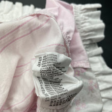 Load image into Gallery viewer, Girls H&amp;M, vintage floral cotton dress, mild discolouration, FUC, size 1, L: 45cm