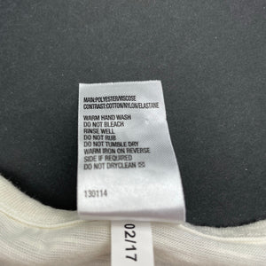 Girls Miss Understood, cream long sleeve top, lace detail, EUC, size 7,  
