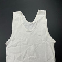 Load image into Gallery viewer, Boys Bonds, white cotton chesty singlet top, EUC, size 14,  